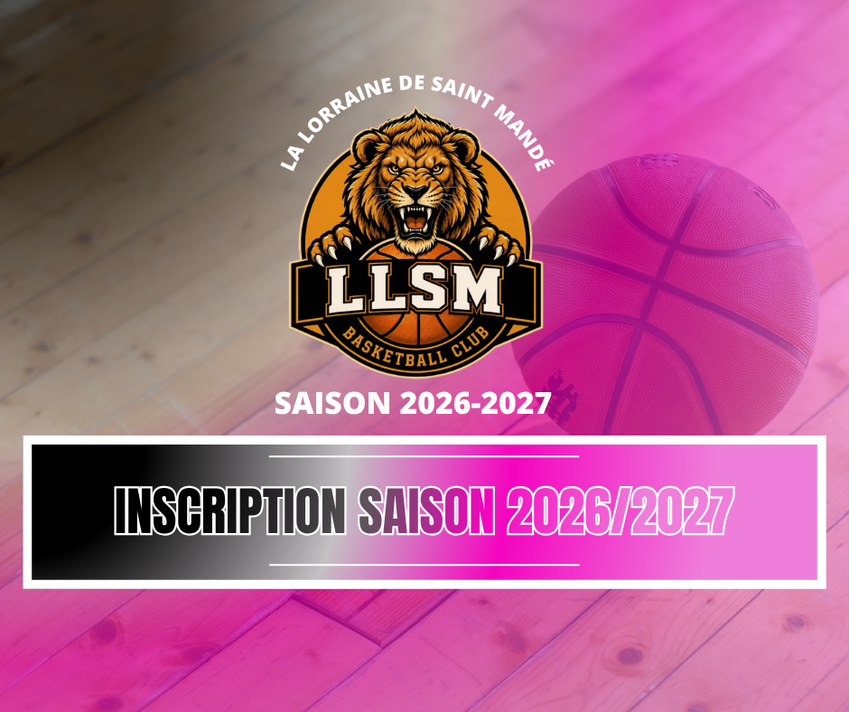Inscriptions nouveaux adhérents saison 2026/2027