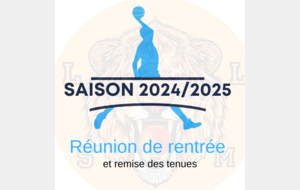 Réunion de rentrée et remise des chasubles et tenues équipes compétitions