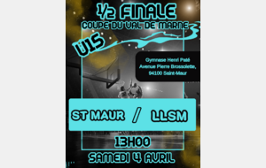 Demi finale Coupe Val de Marne