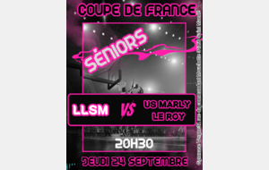 1 er tour coupe de France Séniors