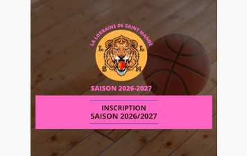 Inscriptions nouveaux adhérents saison 2026/2027