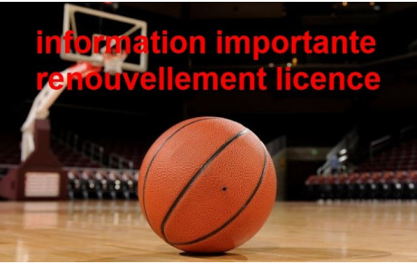 Information RENOUVELLEMENT 