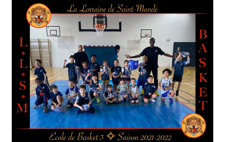 Ecole de basket  Dimanche 2014/2015/2016
